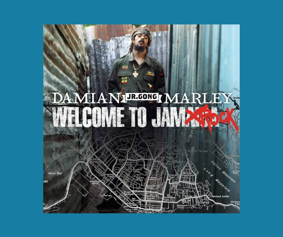 Welcome to Jamrock album cover by Damian Marley